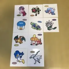ポケモンパン デコキャラシール １0枚セット