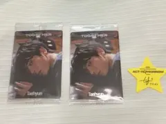 TXT バンダイ ツインウエハース テヒョン2枚　星のオマケ付き