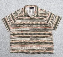極美品 XL パタゴニア 1991 A/C 半袖シャツ ドッグフィッシュ 小魚