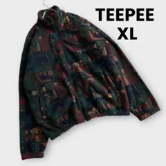 TEEPEE CANADA XL フリースジャケット　ジップ　アウター　カナダ製