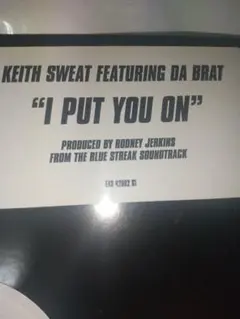 keith sweat i put you on 1999usプロモオンリー盤