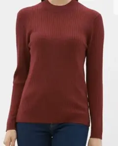 ハイネック ニット