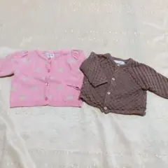3-6М　60 70サイズ　女の子　カーディガン　まとめ売り