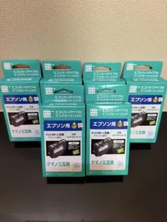 エコリカ リサイクルインク KUI-BK-L互換　ブラック　6個のサムネイル