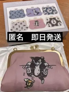 先行販売 ディズニーストア フィガロ がま口ポーチ　チェーン付き