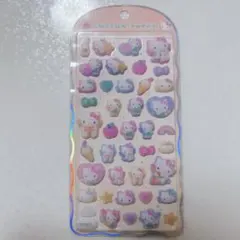 【正規品】コットンパフィーシール サンリオ キティ