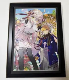 額縁付き】セーラームーン ミュージアム オーロラポスター うさぎ&衛