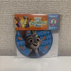 ズートピア2 ハッピーくじ I賞 ジュディ・ホップス 缶ミラー