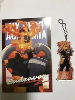 ヒロアカTDアクリルきーホルダーエンデヴァー