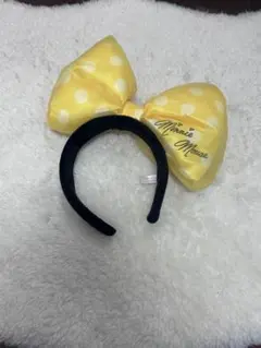 ミニー・マウス 水玉リボンカチューシャ