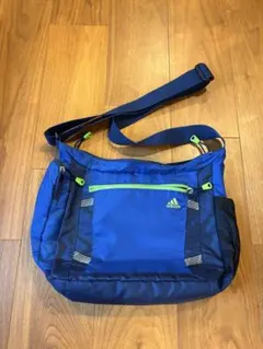 adidas ショルダーバッグ ブルー