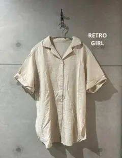 RETROGIRL レーヨン半袖シャツ