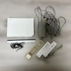Wii本体 ホワイト リモコン2個付き