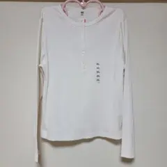 ☺新品☺UNIQLO WOMEN ヘンリーネックT 長袖 3XL