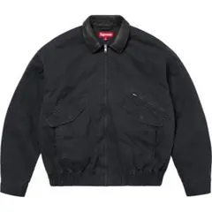 ジャケット・アウター Supreme Leather Collar Utility Jacket M Supreme Leather Collar Utility Jacket - メルカリ