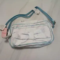 メゾピアノ 遊園地柄ポータブルゲームケース ショルダーバッグ ゲームポーチ