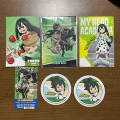 ⭕️ 僕のヒーローアカデミア 紙類 クリアカード 蛙吹梅雨 セット ②