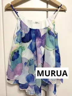 MURUA 花柄フレアキャミソールのサムネイル