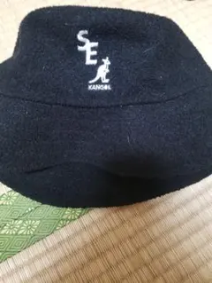 windandsea×KANGOL ブラック バケットハット