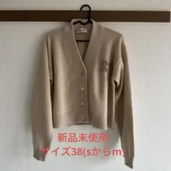 ❤︎さん専用！！miu miu カシミヤ カーディガン ベージュ 38のサムネイル
