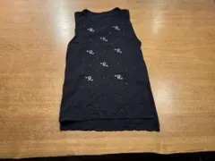 美品　Ｒ-LONDON アールロンドン スリットタンクトップ