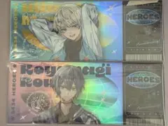 HEROs ハーフアニバーサリー　チケット　緋八マナ　小柳ロウ