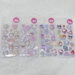 新品★サンリオ ぷくぷくシール 4種類セット
