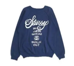2026年最新】stussy スウェット ワールドツアーの人気アイテム - メルカリ