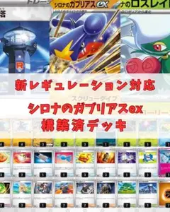 【新レギュ対応】ポケモンカード シロナのガブリアスex 構築済デッキ