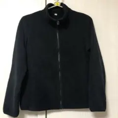ユニクロ　ボアジャケット　ブラック