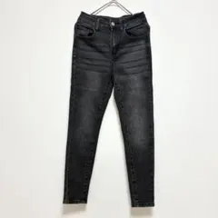 SHEIN ジーンズ　ブラック XXS スキニージーンズ 小さいサイズ