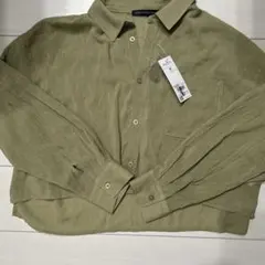 HONEYSUCKLE ROSE シアーシャツ カーキ Mサイズのサムネイル