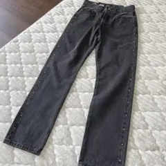 【新品】リーバイス501 カンボジア製　W25/L30 グレー　ブランクタブ