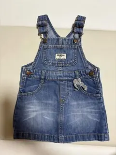 【OSH KOSH 24M】デニムオーバーオールワンピースサロペットオシュコシュ