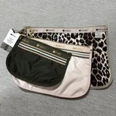 【新品】LeSportsac×MAISON DE REEFUR3点セットポーチ