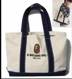 附録A BATHING APE オリジナルキャンバス トートバッグ