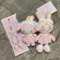 mezzo piano × サンリオキャラクーズマスコット、キーホルダー