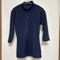 ティゴラ　色ネイビー　7分丈アンダーシャツ