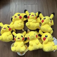 ポケットモンスター マイピカチュウ ぬいぐるみ 7体セット 2026年最新】マイピカチュウの人気アイテム - メルカリ