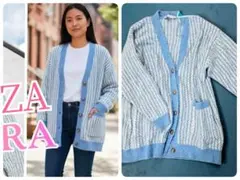 ZARA♥️ザラ♥️春カーディガン新品♥️パイル