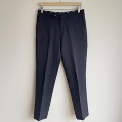 オリヒカ スラックス スーツパンツ センタープレス ストレッチ 洗える W75