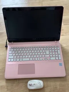 【不思議の国のアリスデザイン】VAIO ノートPC ピンク ディズニーデザイン