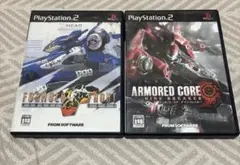 PS2 ソフト アーマードコア フォーミュラ・フロント ＆ ナインブレイカー