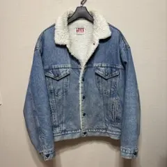 LEVI'S デニムボアジャケット リーバイス Lサイズ USA製 80s