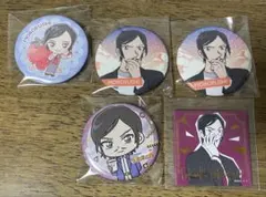 K*読様 名探偵コナン　諸伏高明缶バッジ 5個セット