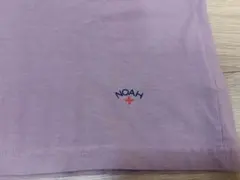 NOAH ノア　supreme シュプリーム　ロゴ刺繍 半袖Tシャツ パープルのサムネイル