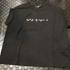 TO* by agnès b. ブラック Tシャツ 40
