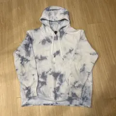 古着 USA製 90s rue21 タイダイ フード付きパーカー XL