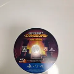 PS4Minecraft Dungeons Hero Editionディスクのみ
