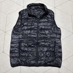 UNIQLO ブラック ダウンベスト L